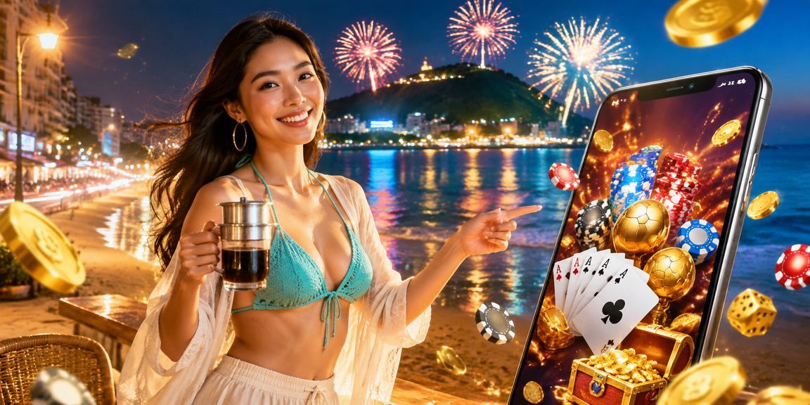 Trò chơi bài tại Vũng Tàu, quán cà phê địa phương